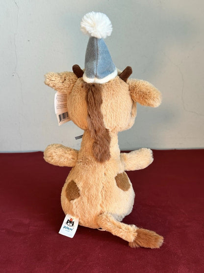 NUOVO Jellycat Jollipop Giraffa Nuovo con etichette Celebrazione Festa Cappello Giraffa Ritirato Raro