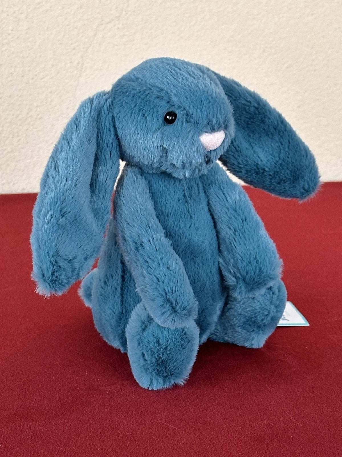 New Jellycat Small Bashful Mineral Blue Bunny BNWT Retired Rabbit Plush