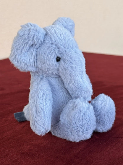 Jellycat Tiny Baby Piper Elephant BNWOT Blue Elly Mini Plush 5.5” Gap Exclusive