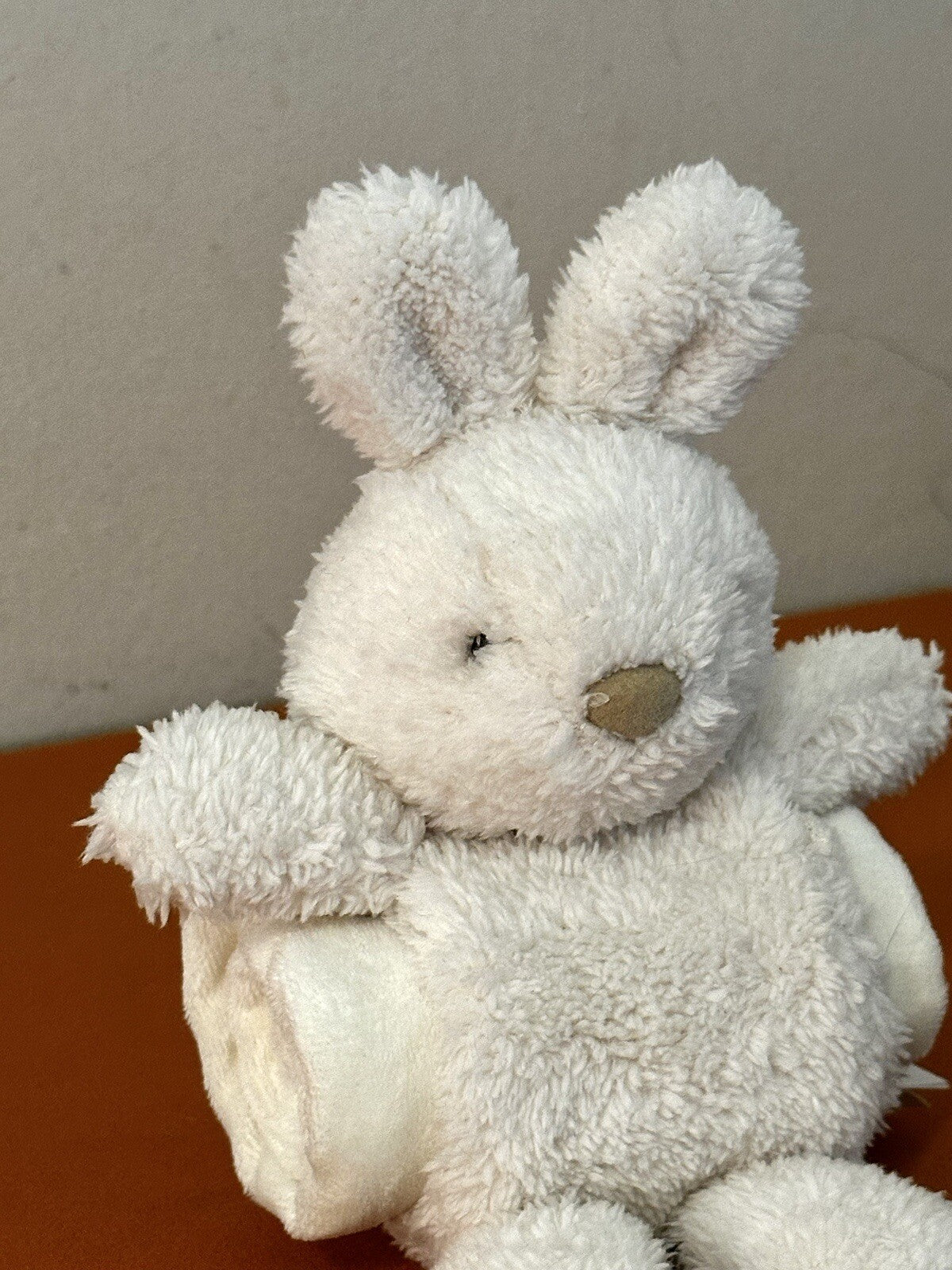 Jellycat Nugget Bunny Succhietto Nuovo senza etichette ritirato 2014 coperta peluche NGSO4BN-