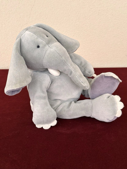 Jellycat Large Rumble Tumble Elephant BNWOT Vintage Retired Plush 1999 Grey Elly cm.30