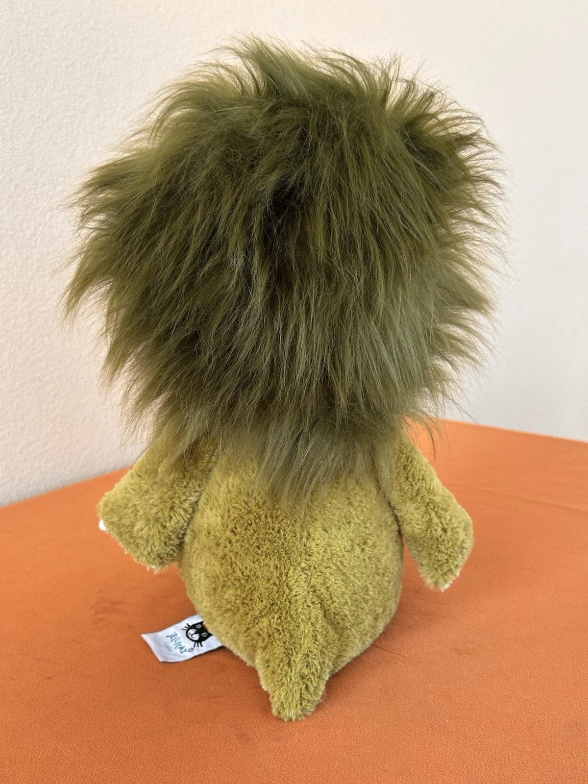 Peluche dinosauro verde preistorico Jellycat Snagglebaggle Dennis Dino raro ritirato