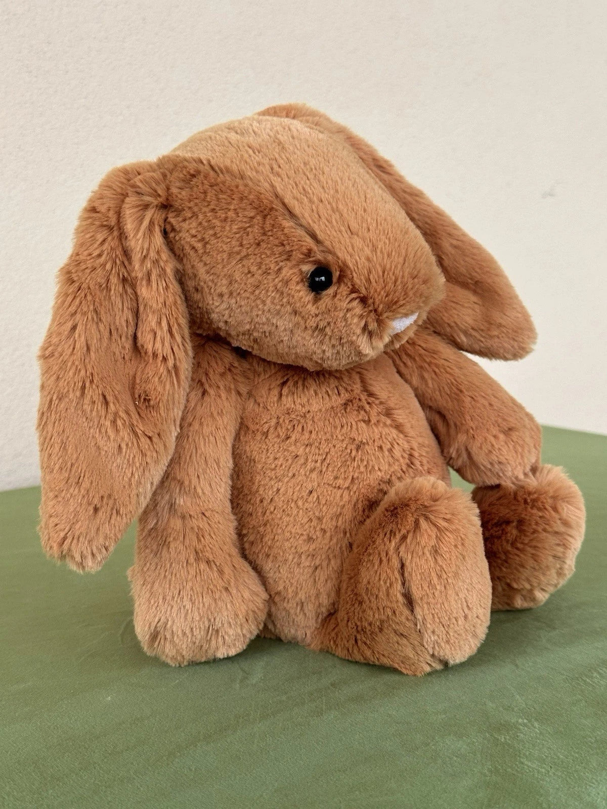 New Jellycat Medium Bashful Golden Bunny BNWT Retired Warm Brown Rabbit Plush