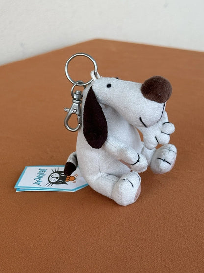 NUOVO portachiavi Jellycat Bumble Mutt nuovo con etichette cucciolo cane raro borsa ritirata ciondolo portachiavi