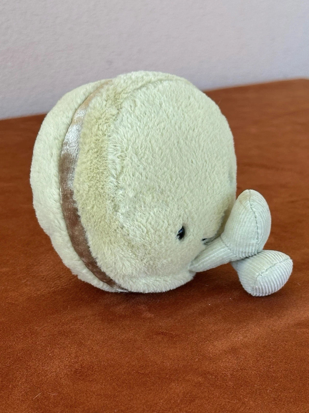 Jellycat Amuseable Pistachio Macaron BNWOT First Original Release Retired Plush