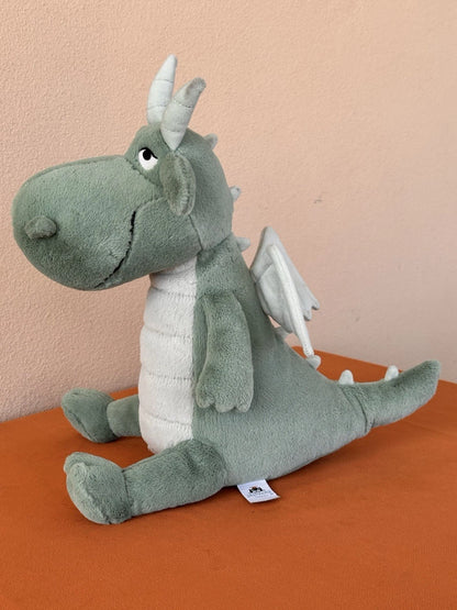 Jellycat Adon Dragon BNWOT Rare Retired Green Dragon Soft Toy