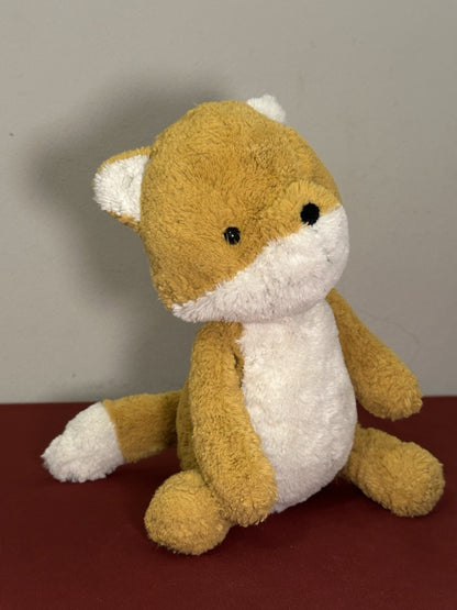 Jellycat Tuffet Fox nuovo senza etichette Woodland Orange and Cream Fox raro giocattolo morbido ritirato-