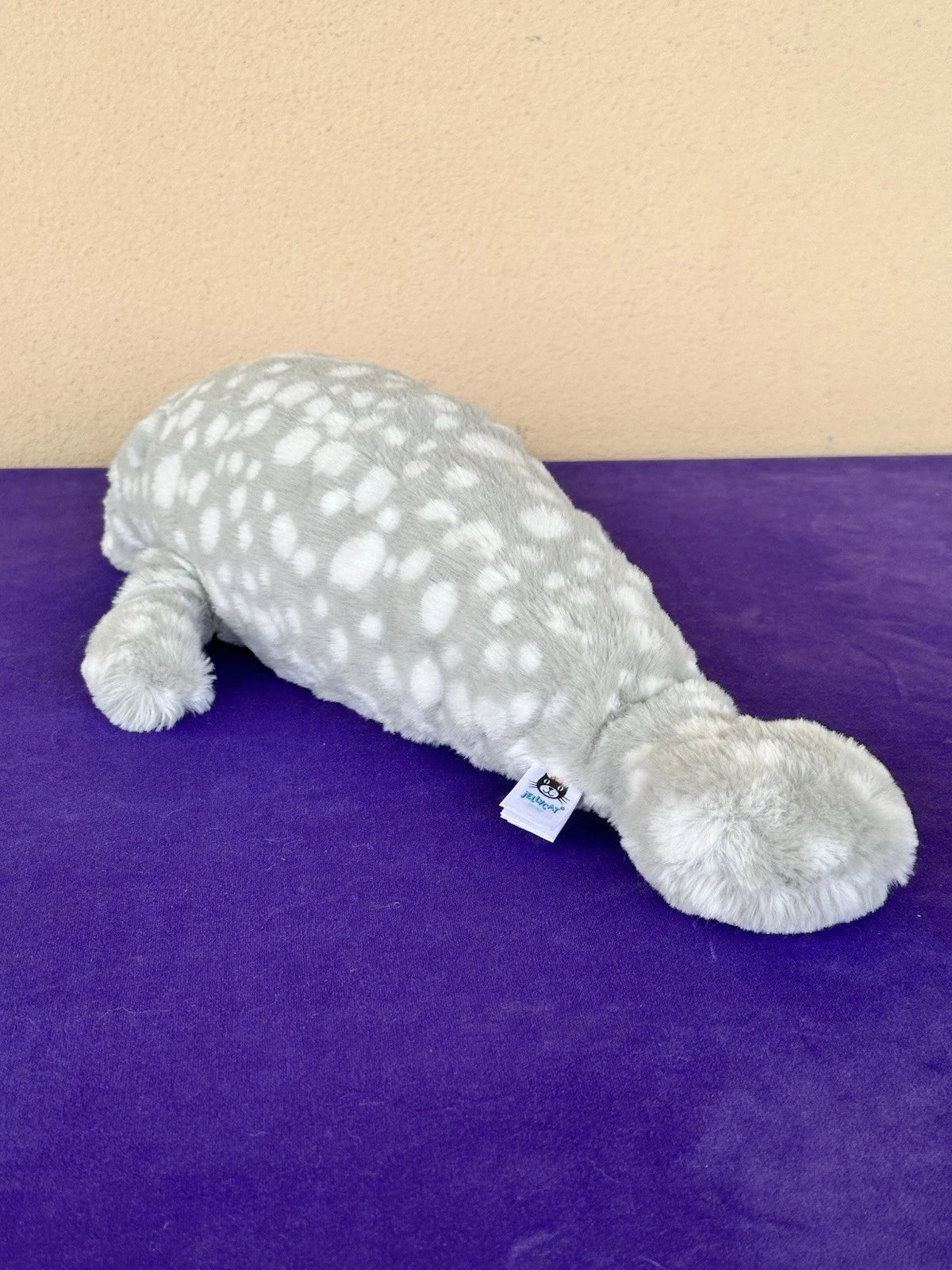 Peluche raro Jellycat Little Billow lamantino extra morbido mammifero marino cm40 calamari