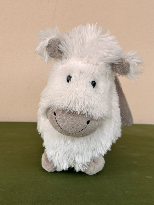 Borsa Jellycat Tartufi Pecora Rara Pensionata Morbida Panna Capra Borsetta Peluche cm.37