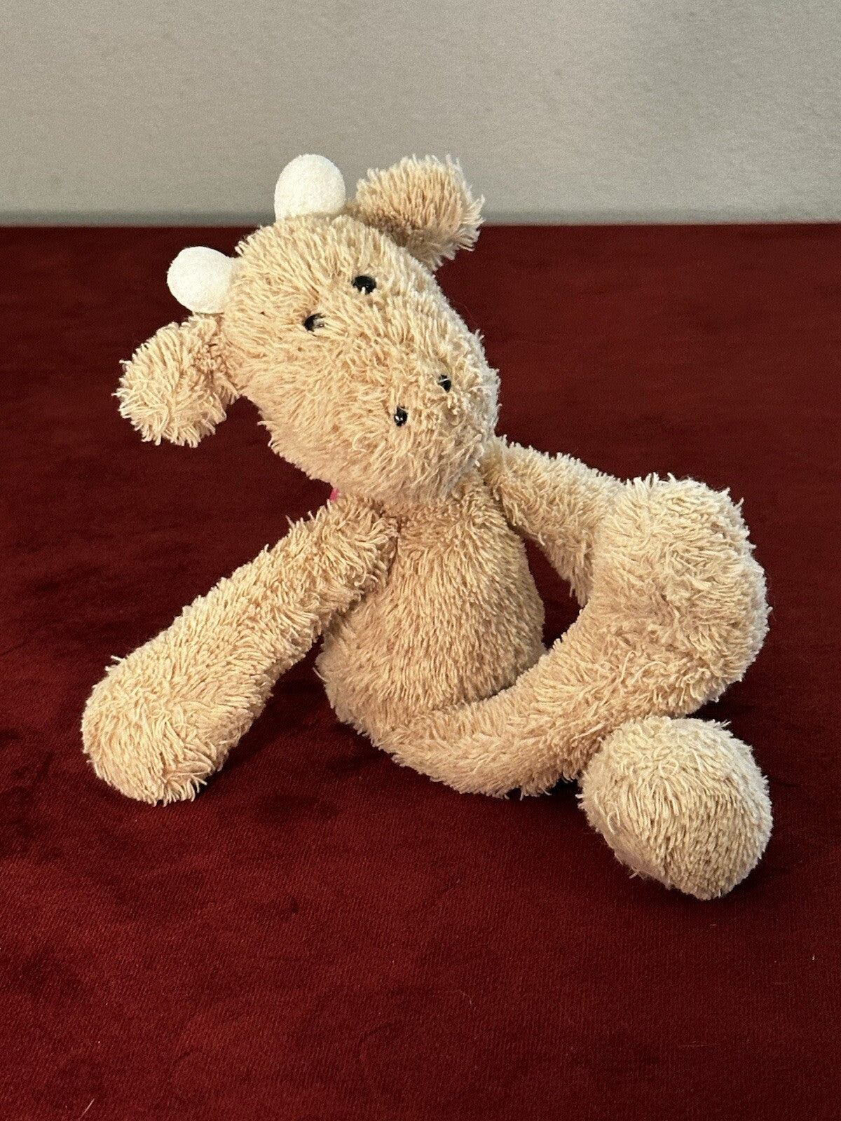 Jellycat Chimboo Giraffa Raro Trapuntino Peluche Bambino Giocattolo Morbido-
