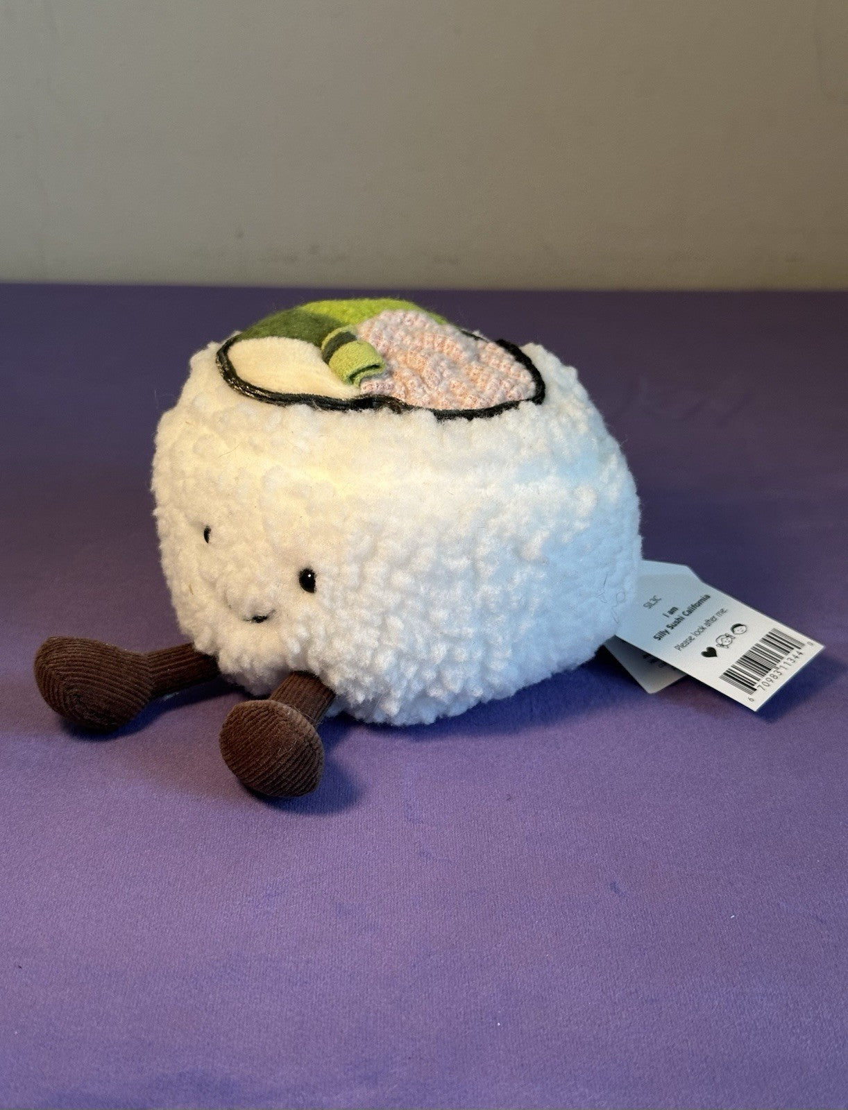 NUOVO Jellycat Set Silly Sushi Maki, Nigiri, California e vassoio ritirato tutto nuovo con etichette-