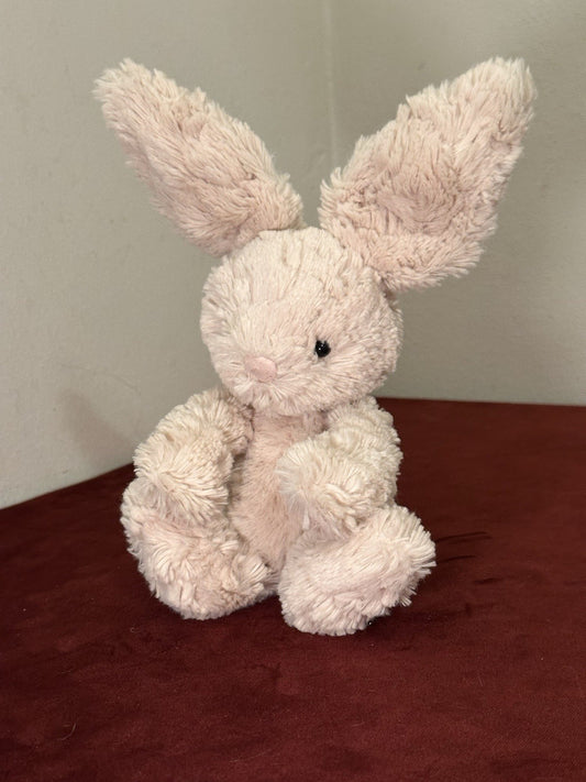 Jellycat Squiggles Coniglietto Beige Crema Coniglio Giocattolo Morbido Raro Peluche Ritirato-