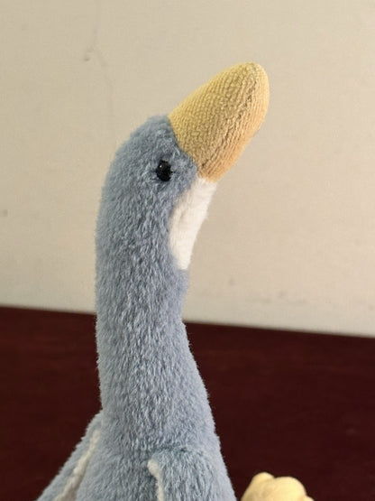Peluche Jellycat Small Daisy Runner Duck blu chiaro oca media raro uccellino in pensione-