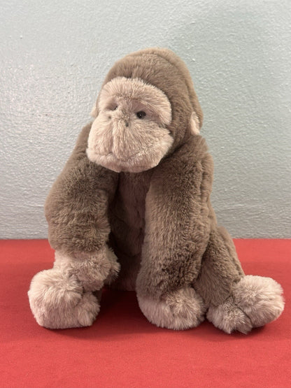 Jellycat Medium Gregory Gorilla Scimmia Super Morbida Giocattolo Raro Peluche Ritirato cm.26-