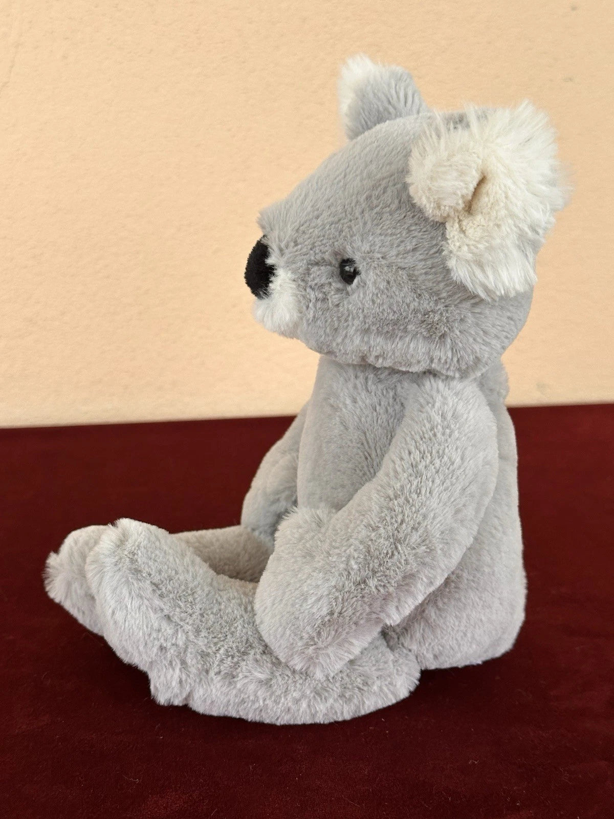 Jellycat Small Benji Koala BNWOT Snugglet Soft Teddy Bear Grey Plush Rare Retired cm30