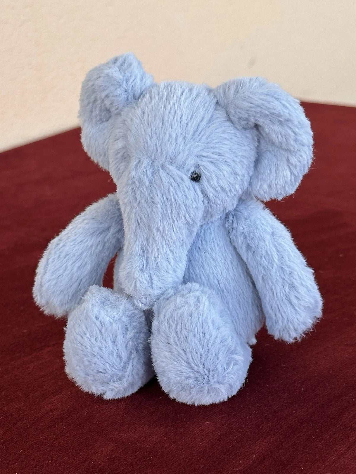 Jellycat Tiny Baby Piper Elephant BNWOT Blue Elly Mini Plush 5.5” Gap Exclusive