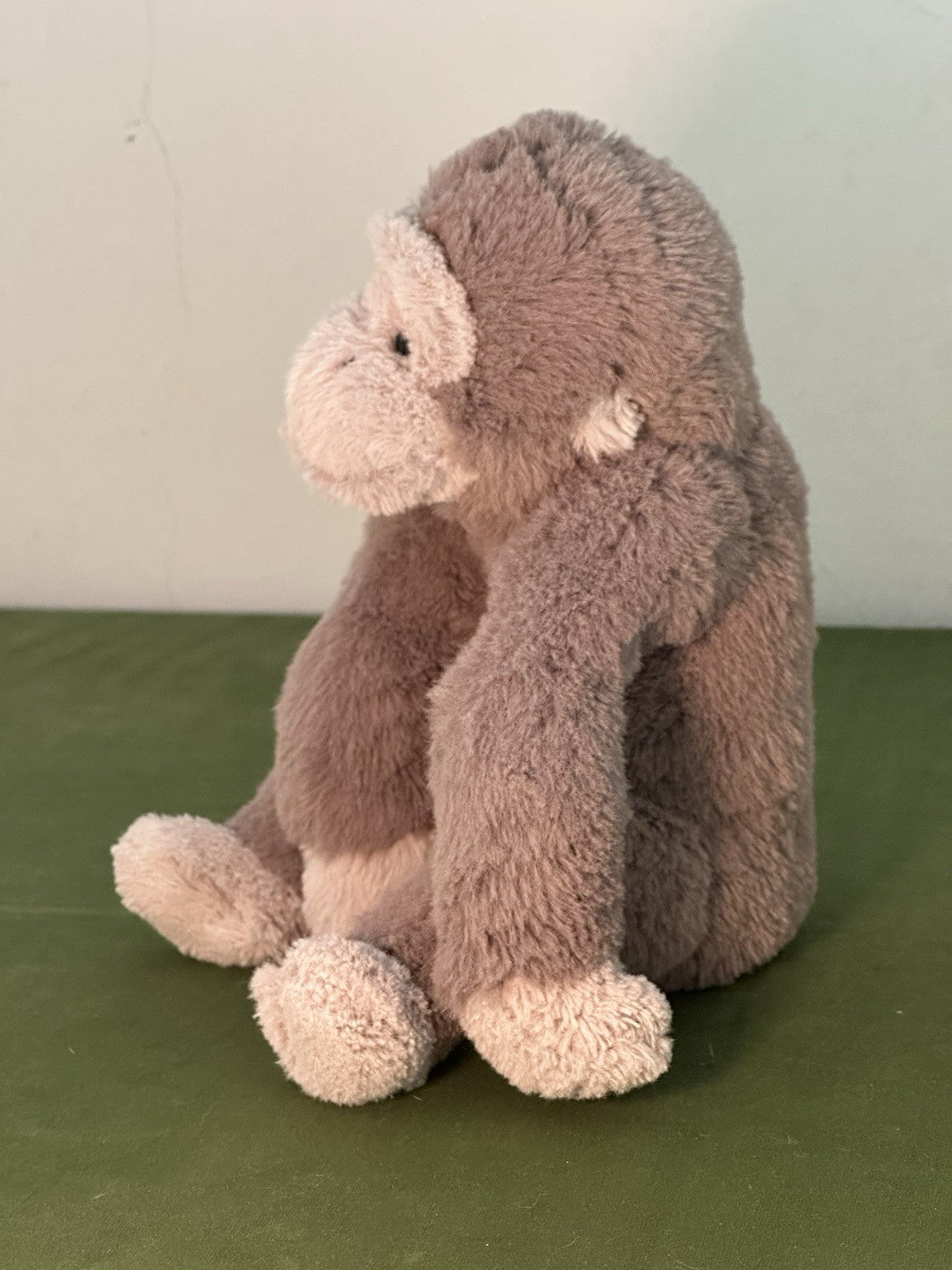 Jellycat Small Gregory Gorilla Scimmia Super Morbida Giocattolo Raro Peluche Ritirato cm.19-
