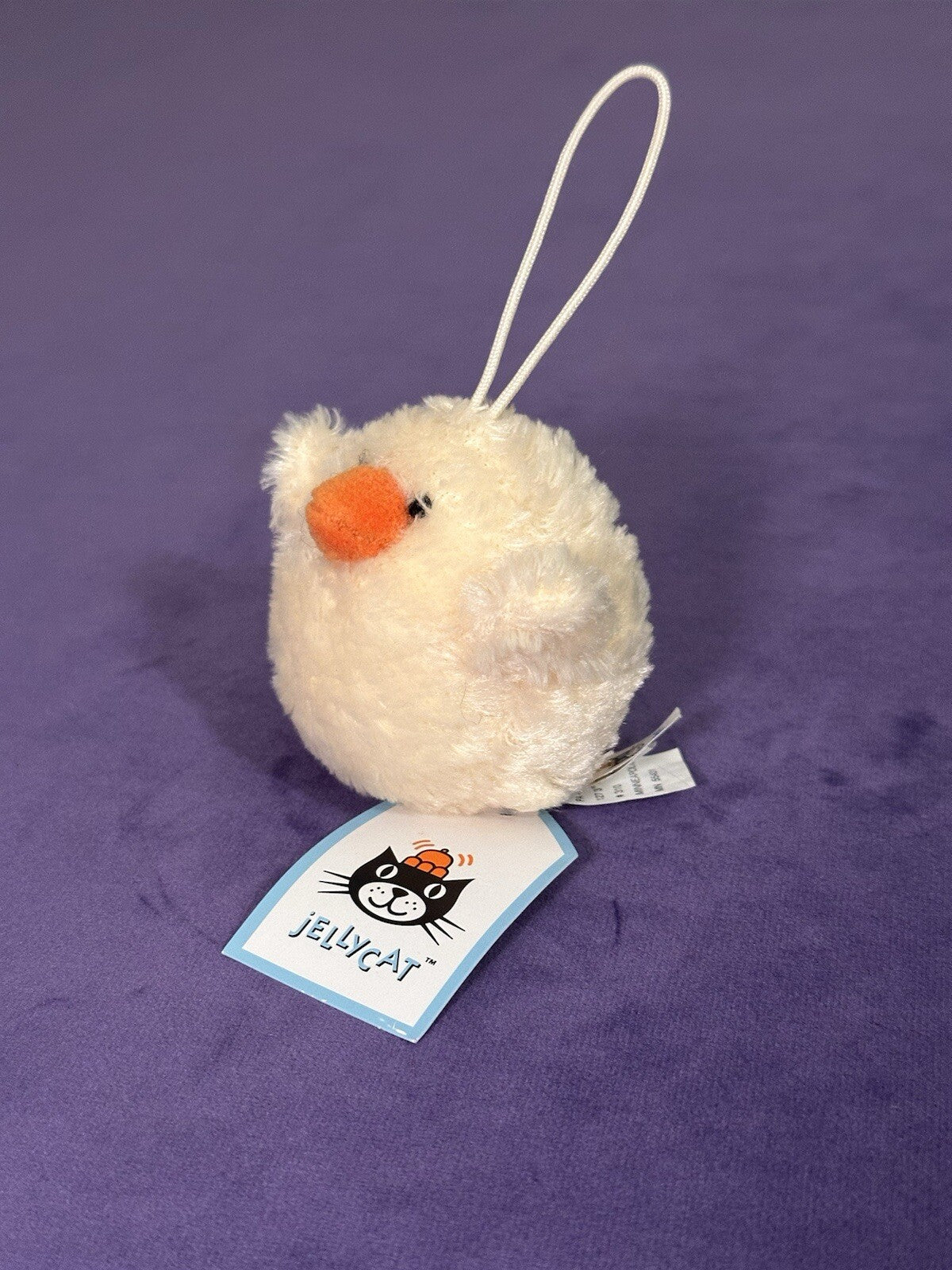 NUOVO pacchetto di 3 pulcini Jellycat Chickadee nuovi con etichette bianco, crema, giallo uccellini rari-