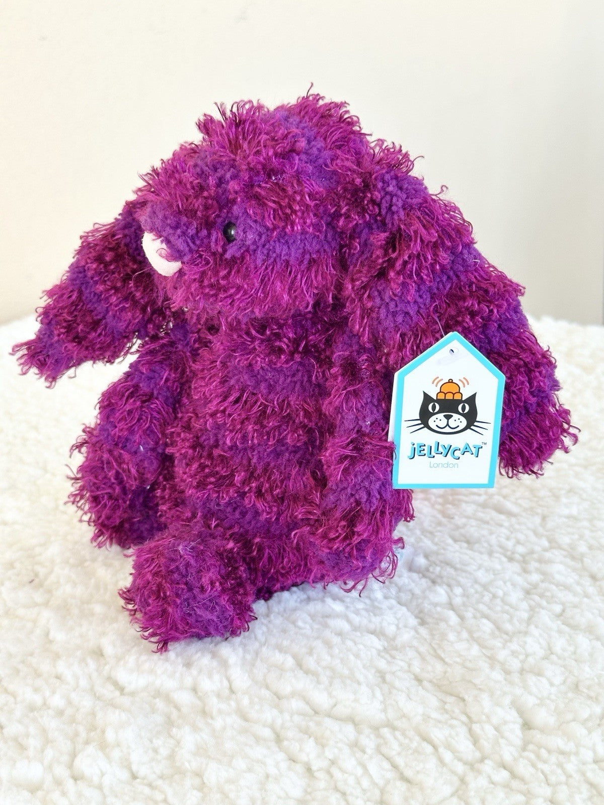 NEW Jellycat Special Edition Jamie Bashful Bunny NWT Purple Rare Soft Toy Plush