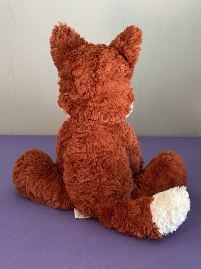 Peluche Jellycat Mumble Fox nuovo senza etichette cm.40 Red Woodland Fox giocattolo morbido raro ritirato-