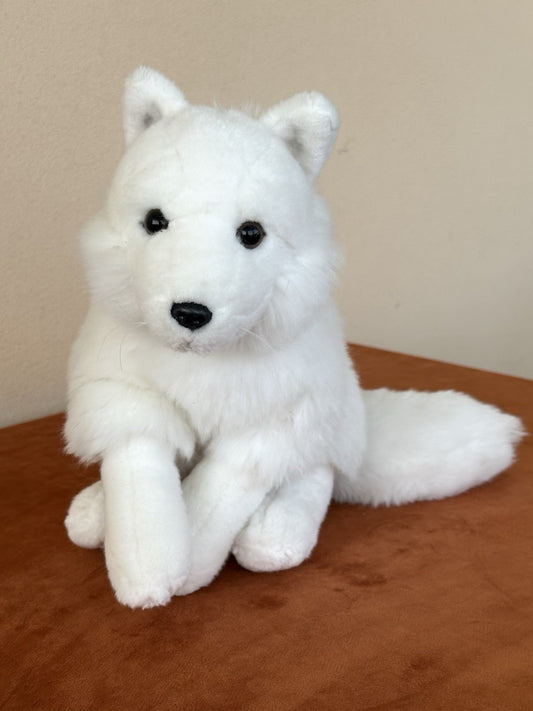 Peluche Anna Club WWF Volpe Artica Bianca Volpe Invernale Rarissimo Peluche Giocattolo Morbido Ritirato-