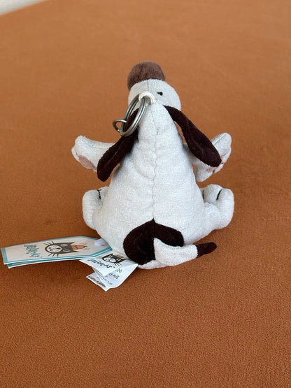 NUOVO portachiavi Jellycat Bumble Mutt nuovo con etichette cucciolo cane raro borsa ritirata ciondolo portachiavi