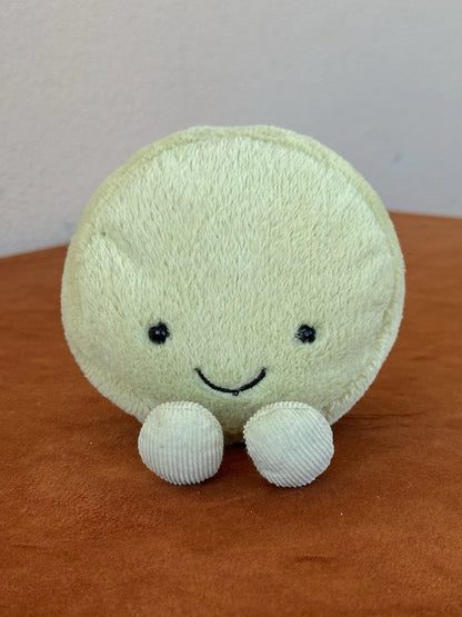 Jellycat Amuseable Pistachio Macaron BNWOT First Original Release Retired Plush
