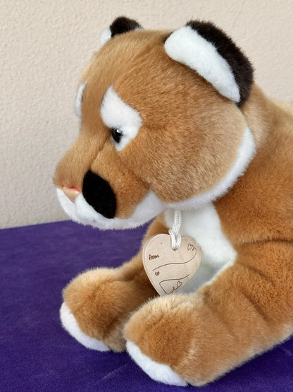 Trudi Bussi Puma Plush Wild Big Cat Cougar Rare Retired Mountain Lion Soft Toy