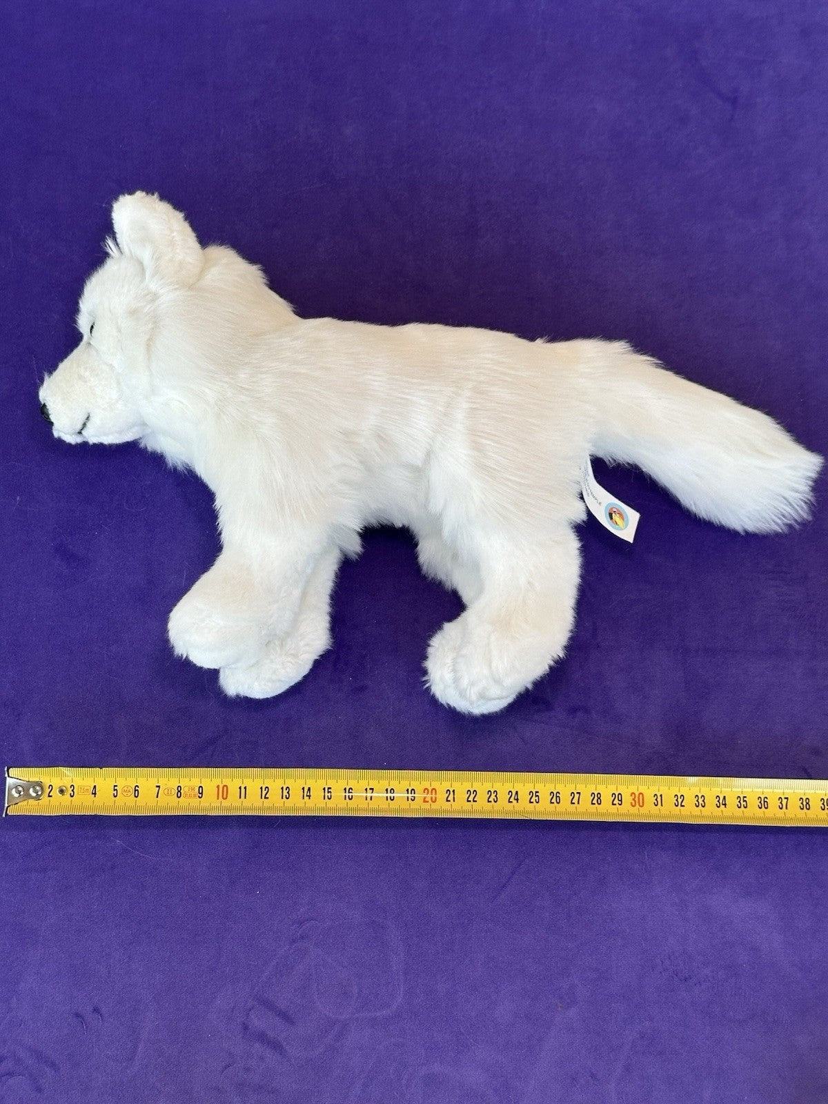 Peluche Impexit Artic Fox nuovo senza etichette bianco volpe invernale raro peluche giocattolo morbido ritirato-
