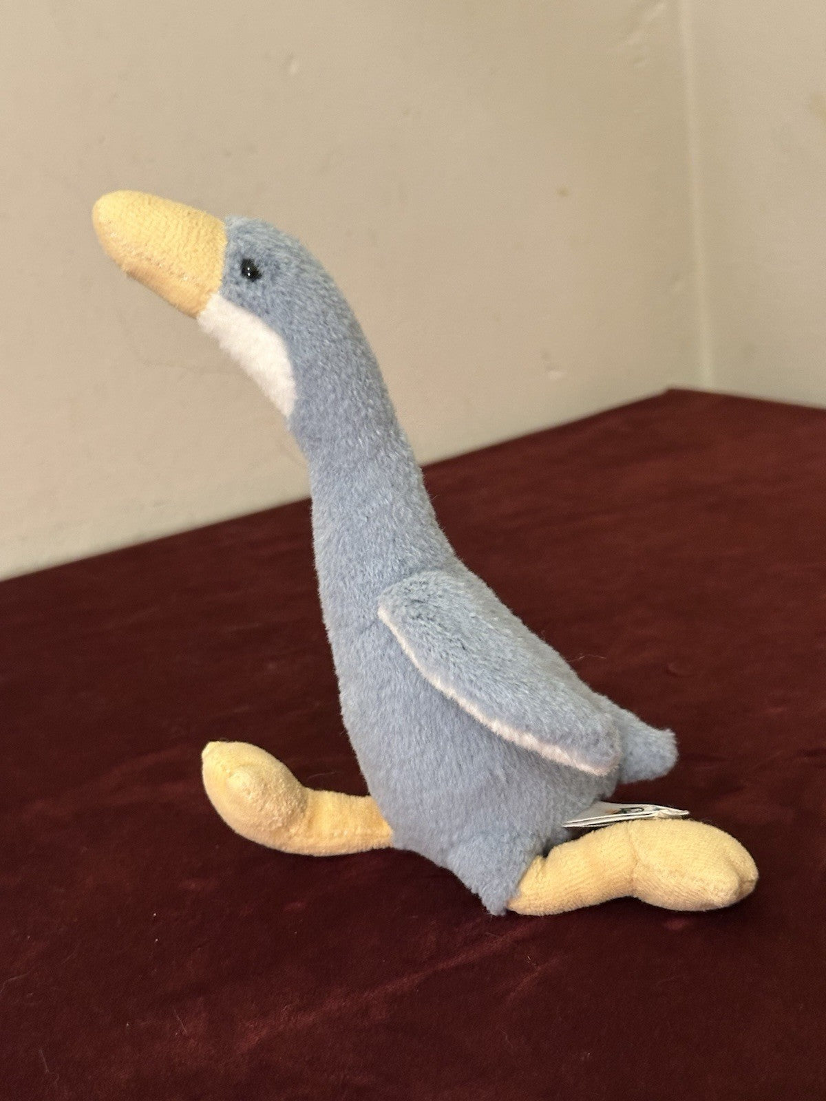 Peluche Jellycat Small Daisy Runner Duck blu chiaro oca media raro uccellino in pensione-