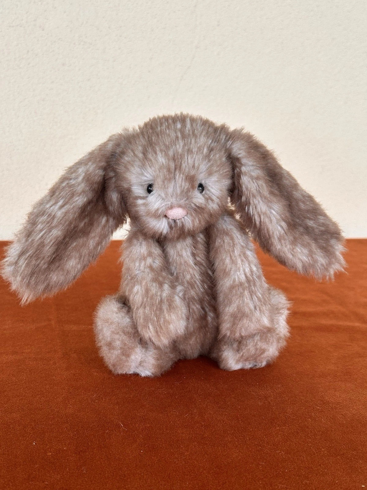 Jellycat Small Bashful Pecan Bunny BNWOT Woodland Brown Rabbit Retired HTF