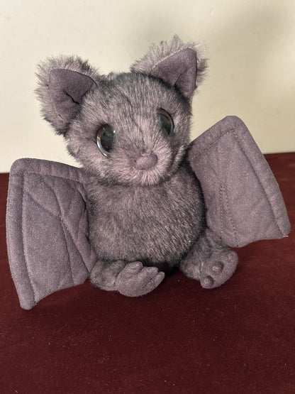 Pipistrello notturno Jellycat grigio antracite pipistrello notturno 19 cm altezza 22 cm larghezza occhi grandi-