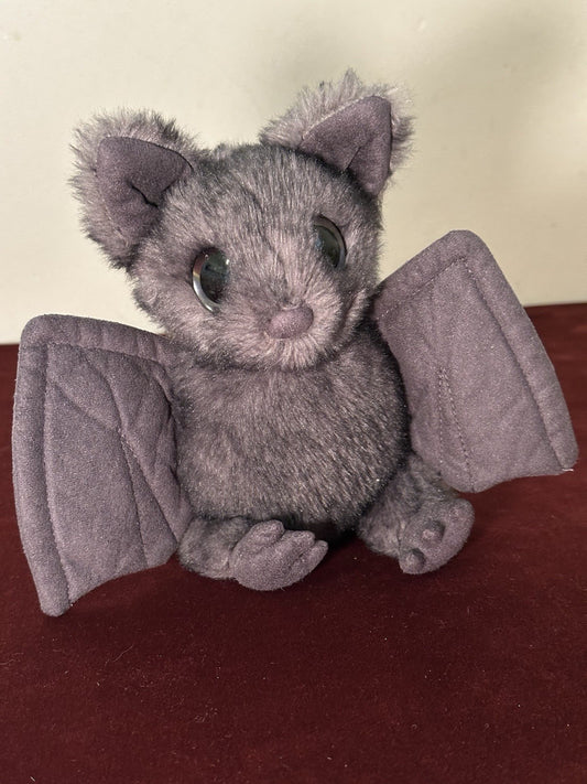 Pipistrello notturno Jellycat grigio antracite pipistrello notturno 19 cm altezza 22 cm larghezza occhi grandi-
