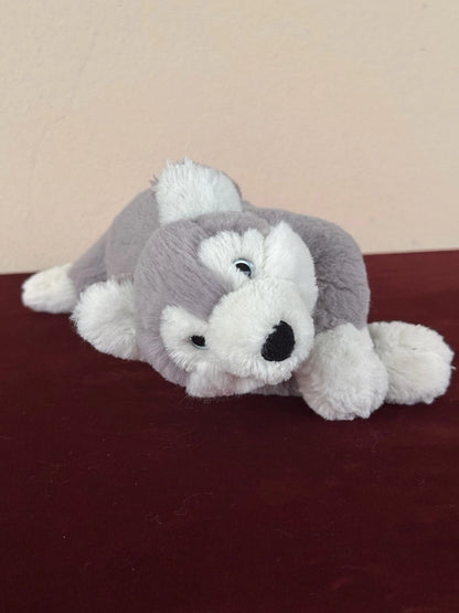 Peluche Jellycat Little Hudson Husky giocattolo morbido sdraiato piccolo cucciolo cane pensionato