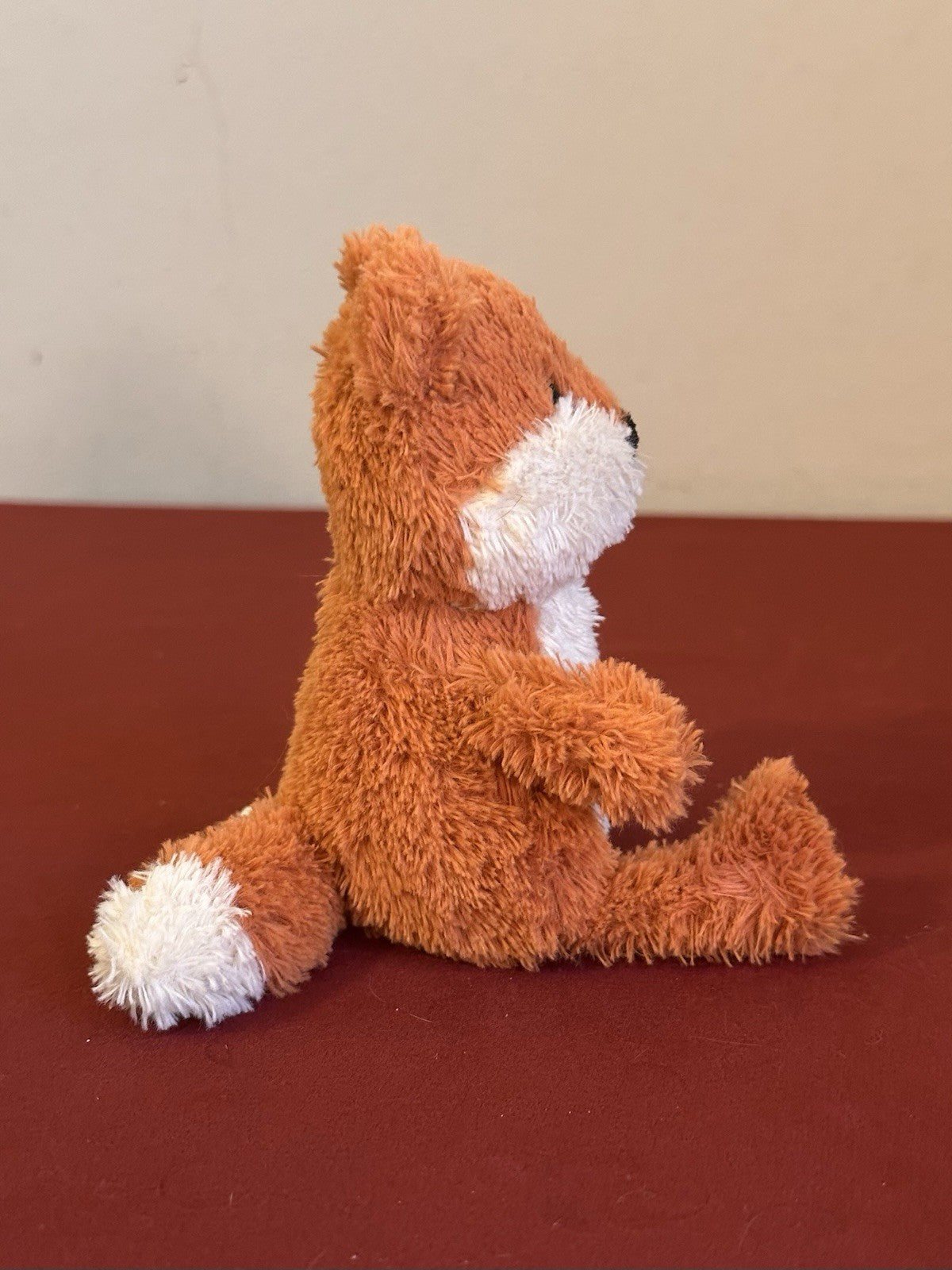 Jellycat Tiny Peanut Fox BNWOT Woodland Orange Foxy Rare Retired Size 6in Plush