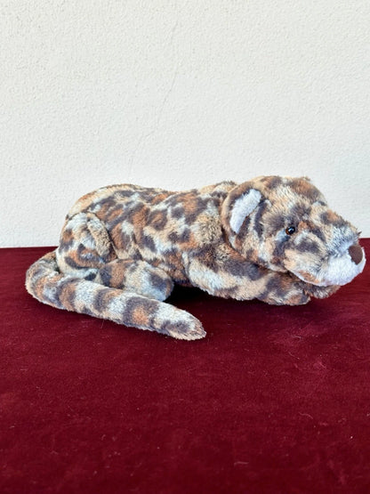 Peluche Jellycat Little Livi Leopard raro piccolo gatto selvatico in pensione giocattolo morbido gatto grande