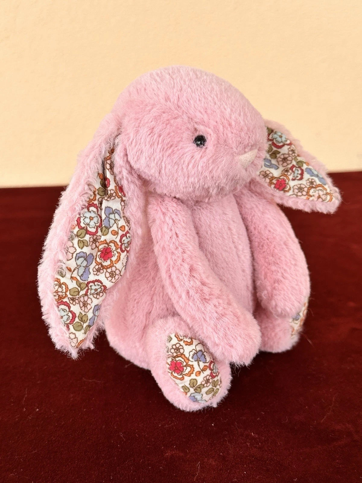 Jellycat OG Small Bashful Tulip Blossom Bunny Retired Pink Rabbit Soft Plush