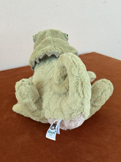 Jellycat Logan Lizard NWOT Green Reptile Soft Toy Retired Rare Collectible Plush