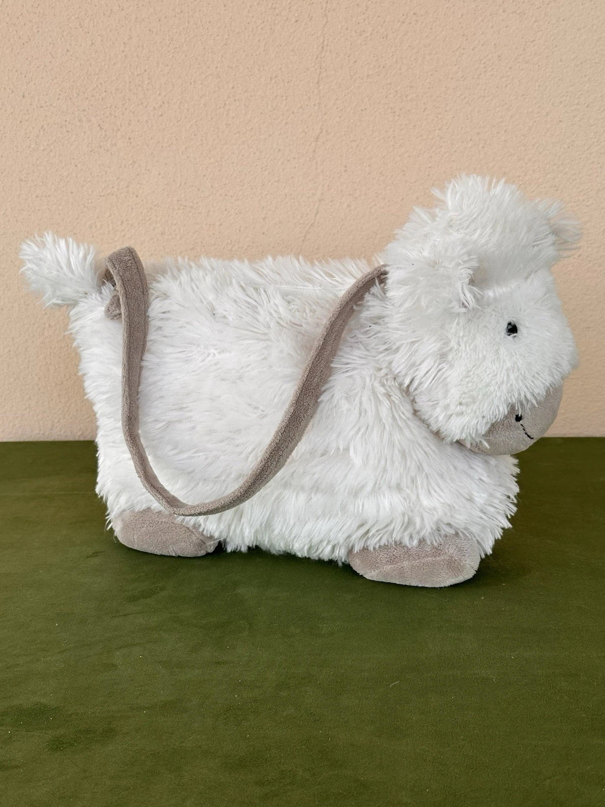 Borsa Jellycat Tartufi Pecora Rara Pensionata Morbida Panna Capra Borsetta Peluche cm.37