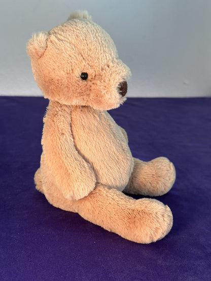 Peluche Jellycat piccolo orsacchiotto nuovo senza etichette ritirato raro orsacchiotto giocattolo morbido beige 8"-