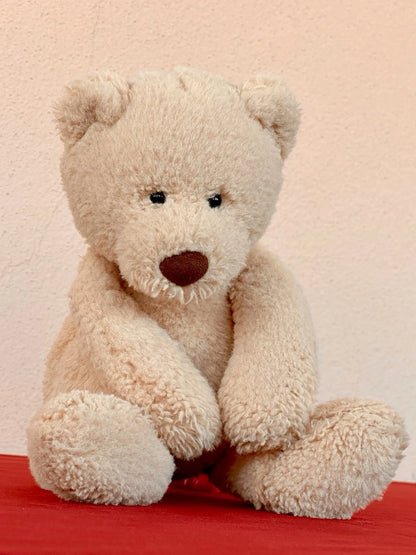 Jellycat Babbington Bear Retired Rare Teddybear Soft Toy Warm Beige Plush cm.30