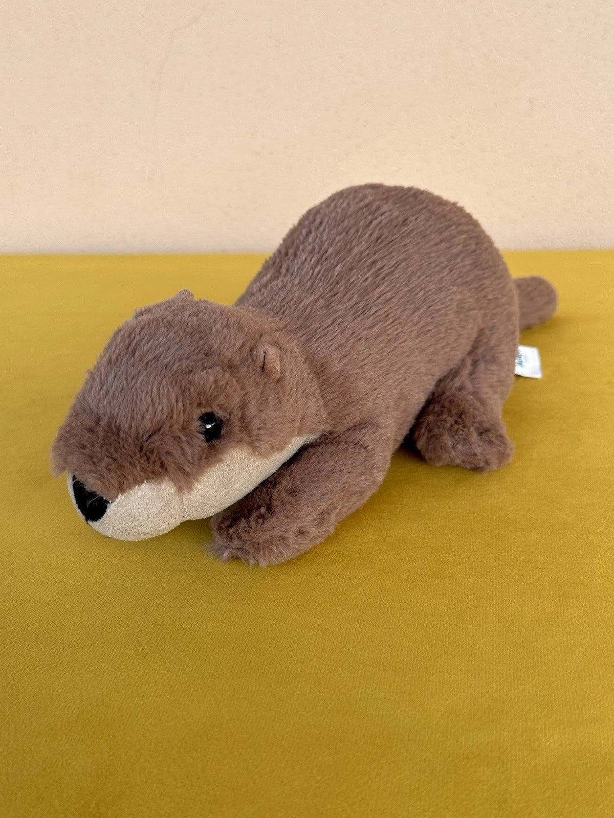 Jellycat Lollybob Otter Rare Retired Brown Extra Soft Toy cm.33 Plush