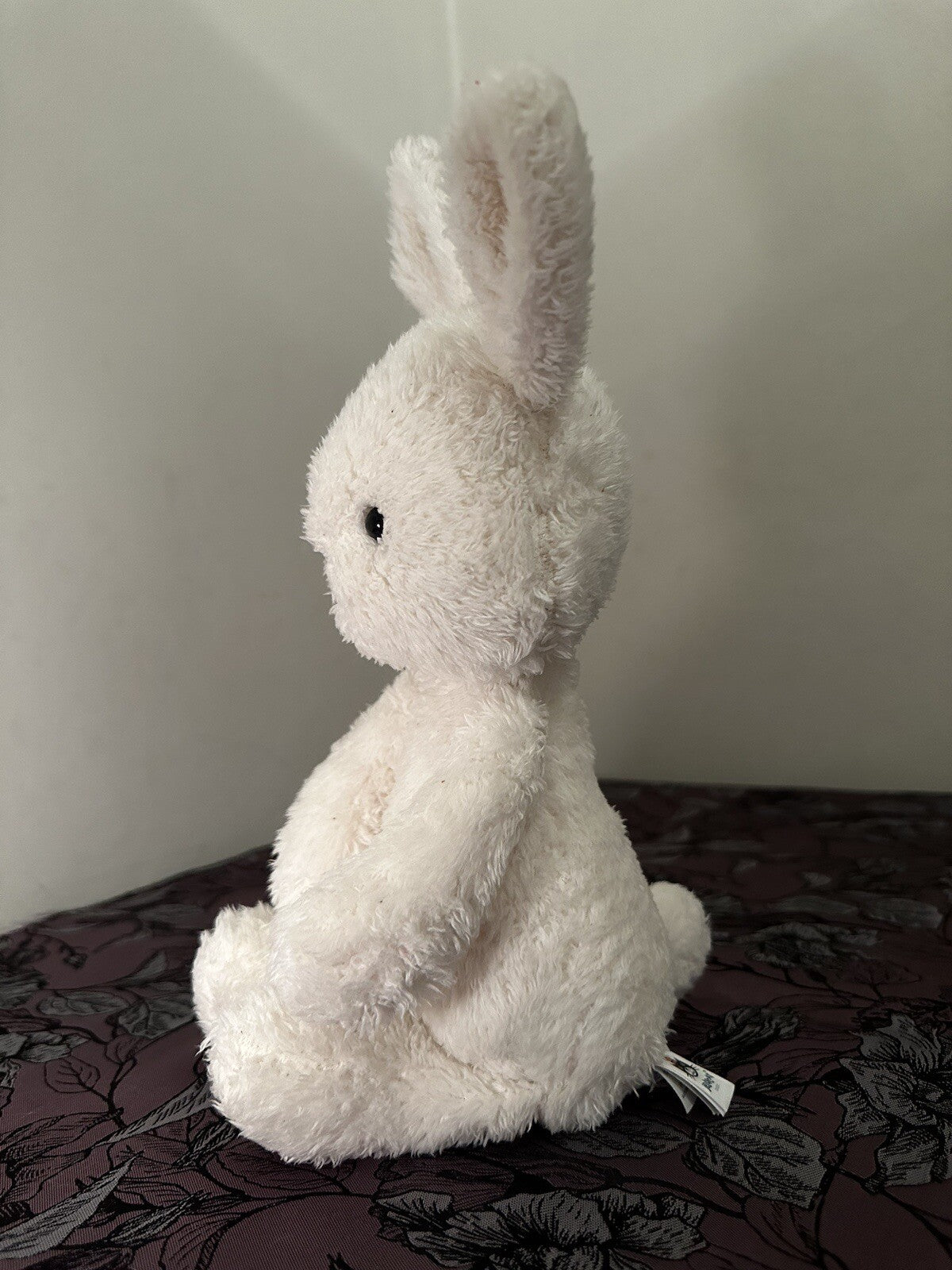 Jellycat Medium Nupita Coniglietto Crema Bianco Giocattolo Morbido cm.35 Coniglio Lepre Pensionato HTF-