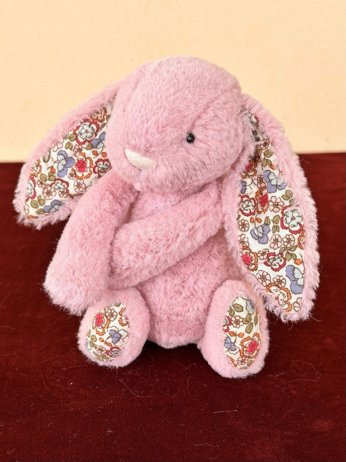 Jellycat OG Small Bashful Tulip Blossom Bunny Retired Pink Rabbit Soft Plush