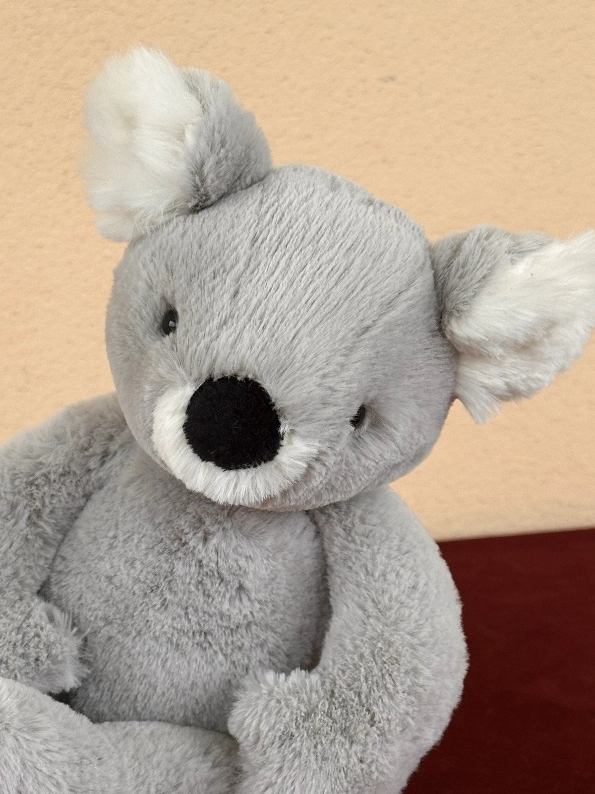 Jellycat Small Benji Koala BNWOT Snugglet Soft Teddy Bear Grey Plush Rare Retired cm30