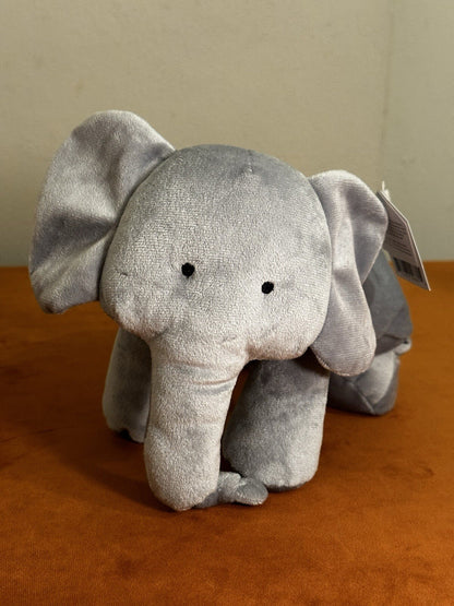 NUOVO Jellycat Dozydou Elephant Nuovo con etichette Raro Ritirato Blu Grigio Velluto Giocattolo Morbido-