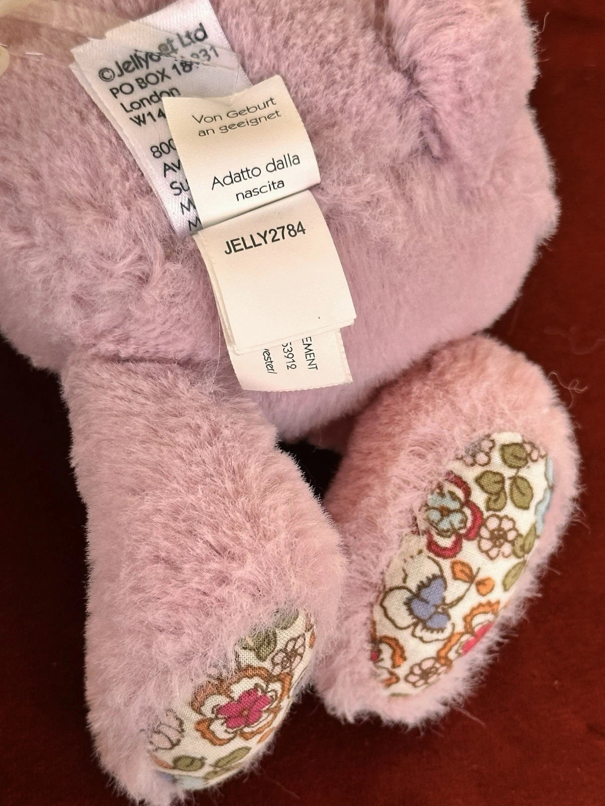 Jellycat OG Small Bashful Tulip Blossom Bunny Retired Pink Rabbit Soft Plush