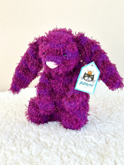 NEW Jellycat Special Edition Jamie Bashful Bunny NWT Purple Rare Soft Toy Plush