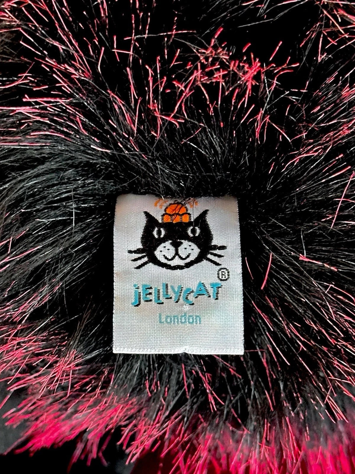 Peluche Jellycat Liquirice Pompon nuovo senza etichette giocattolo morbido 13" raro soffici struzzo uccellino