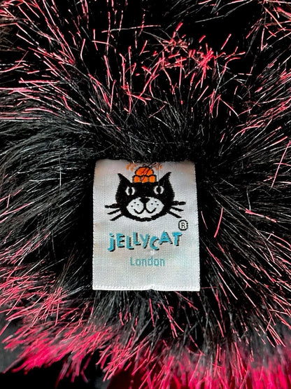 Peluche Jellycat Liquirice Pompon nuovo senza etichette giocattolo morbido 13" raro soffici struzzo uccellino